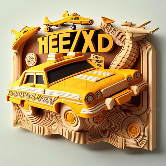 3D модель Гра Crazy Taxi 2 (STL)